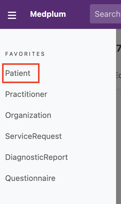 Patient Sidebar